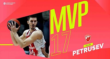 Euroleague'de haftanın MVP'si Filip Petrusev