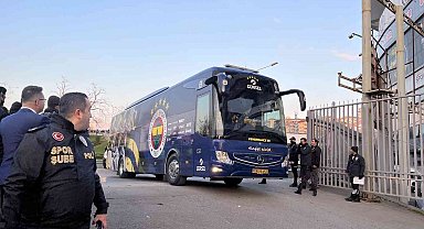 Fenerbahçe stada geldi