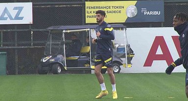 Fenerbahçe'nin yeni transferi Samet Akaydin ilk antrenmanına çıktı