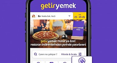 GetirYemek'ten yeni hizmet