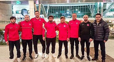Serbest Güreş Milli Takımı, Zagreb'e gitti