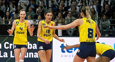 2023 CEV Şampiyonlar Ligi: Fenerbahçe Opet: 3 - Tenerife La Laguna: 0