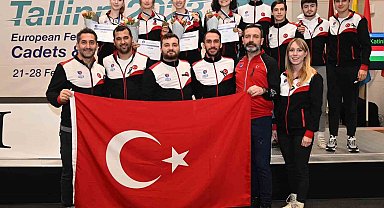 Avrupa Eskrim Şampiyonası'nda ay-yıldızlılardan klasman birinciliği