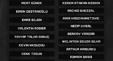 Beşiktaş'ta Ghezzal ile Hadziahmetovic, kamp kadrosuna alındı