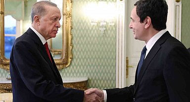 Cumhurbaşkanı Erdoğan, Kosova Başbakanı Kurti'yi kabul etti