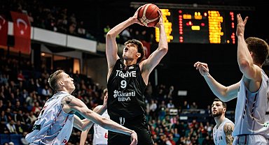 FIBA 2023 Dünya Kupası Avrupa Elemeleri: Belçika: 54 - Türkiye: 82