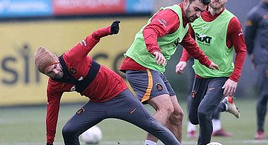 Galatasaray, Trabzonspor maçı hazırlıklarına devam etti
