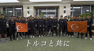 Japonya takımı Sanfreecce Hiroshima'dan depremzedelere destek
