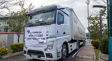 Kasımpaşa'dan depremzedelere yardım