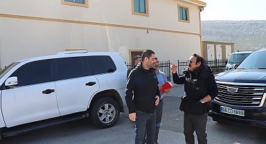 Katar Büyükelçisi Lekhwiya üyeleri ile birlikte Hatay'ı ziyaret etti