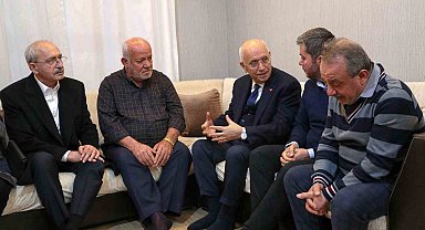 Kılıçdaroğlu'ndan Yenimahalle'deki depremzedelere ziyaret
