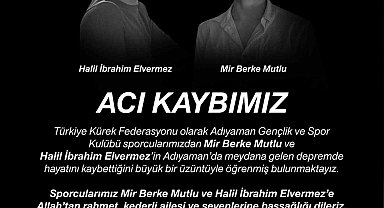 Kürek sporcuları depremde hayatını kaybetti