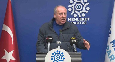 Memleket Partisi Genel Başkanı İnce: "Benim magazinle işim yok"