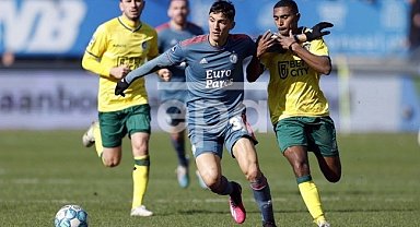 Milli futbolcuların mücadelesinde kazanan Feyenoord
