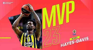 THY Euroleague'de 23. haftanın MVP'si Nigel Hayes-Davis oldu