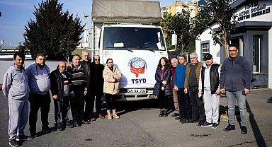 TSYD'den, deprem bölgesine destek devam ediyor