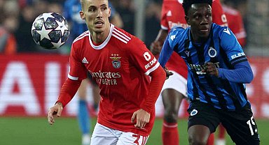 UEFA Şampiyonlar Ligi: Club Brugge: 0 - Benfica: 2