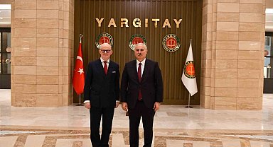 Yargıtay Başkanı Akarca, İngiltere Başsavcısı Hill ve beraberindeki heyeti kabul etti