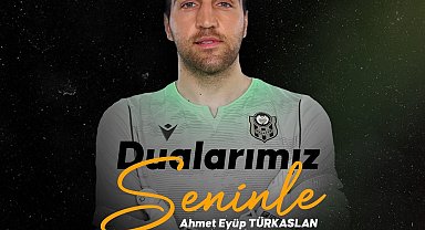 Yeni Malatyaspor, kaleci Ahmet Eyüp Türkaslan'ın enkaz altında kaldığını açıkladı