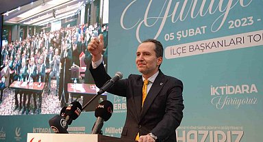 Yeniden Refah Partisi Seçime Hazırlık Programını ilçe başkanlarıyla gerçekleştirdi
