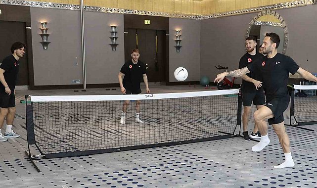 A Milli Futbol Takımı, Hırvatistan maçının hazırlıklarını sürdürdü