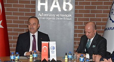 Bakan Çavuşoğlu ASO Yönetim Kurulu Toplantısına katıldı