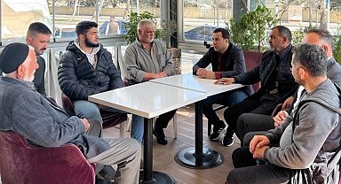 Başkan Şeref Eroğlu'ndan taziye ziyareti