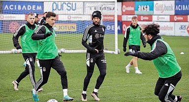 Beşiktaş, Fenerbahçe maçı hazırlıklarına devam etti