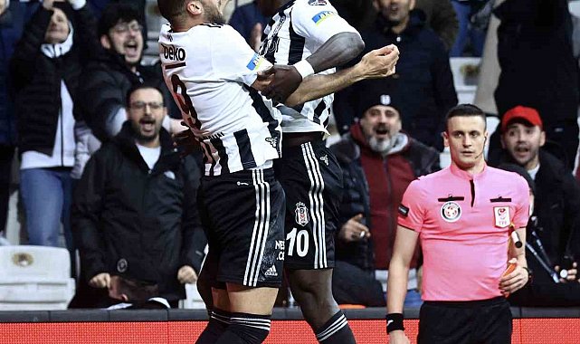 Beşiktaş galibiyet serisini 3 maça çıkardı