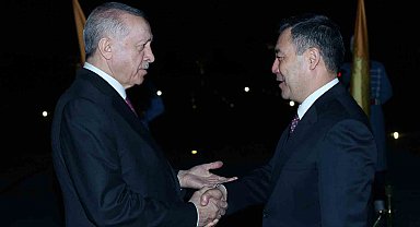 Cumhurbaşkanı Erdoğan, Kırgızistan Cumhurbaşkanı Caparov ile görüştü