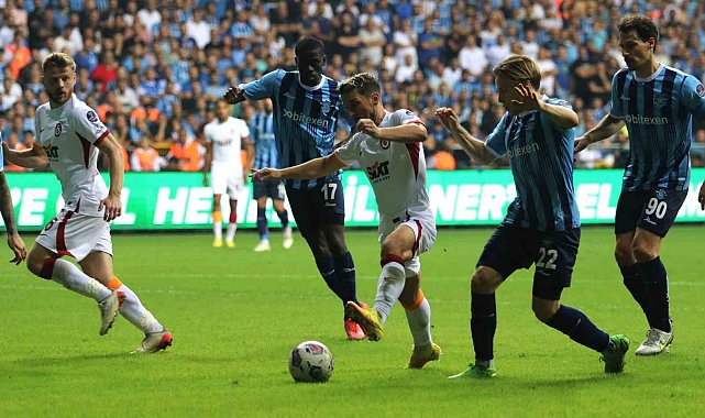 Galatasaray ile Adana Demirspor 38. randevuda