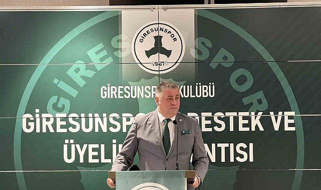 Giresunspor'da destek ve üyelik toplantısı yapıldı