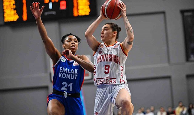 ING Kadınlar Basketbol Süper Ligi: Galatasaray: 90 - Emlak Konut: 68