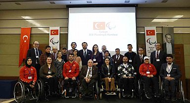 TMPK Paralimpik Sporcu Konseyi üyelerinin tanıtımı yapıldı