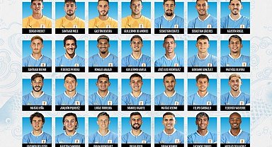 Uruguay kadrosuna Türkiye'den 3 futbolcu çağrıldı