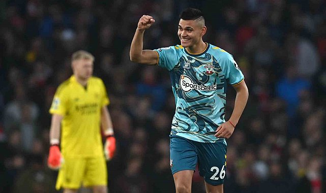 Arsenal'a bir çelme de Southampton'dan
