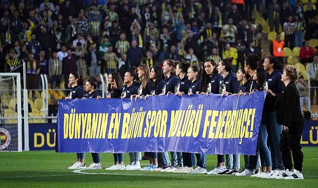 Avrupa şampiyonu Fenerbahçe Kadın Basketbol Takımı Ülker Stadı'nda