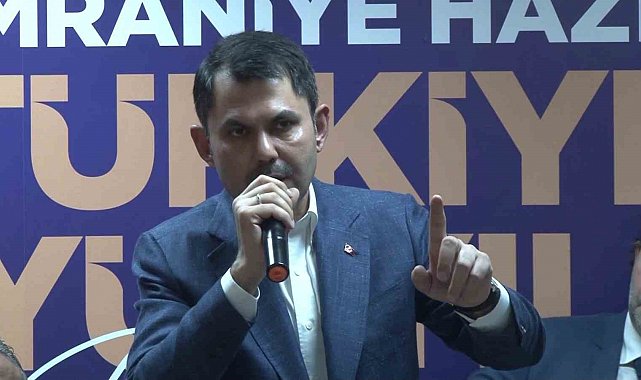 Bakan Kurum: "Bu seçim Türkiye yüzyılı adına atılacak önemli bir adımdır"