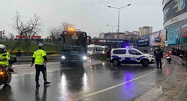 Fenerbahçe stada ulaştı