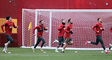 Galatasaray, Beşiktaş maçı hazırlıklarını sürdürdü