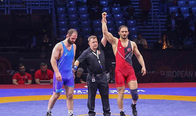İbrahim Çiftçi, Avrupa Güreş Şampiyonası'nda bronz madalya kazandı