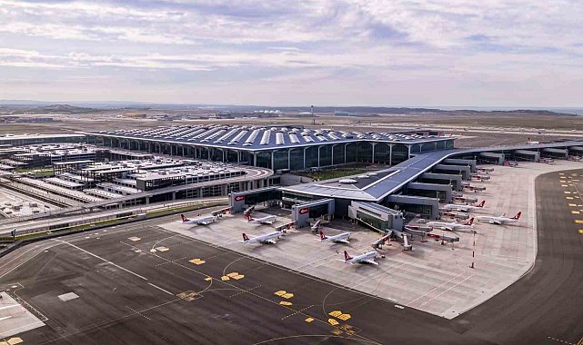 İstanbul Havalimanı Mart ayında günlük bin 263 uçuş ile Avrupa'da zirvede