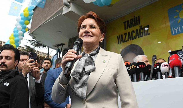 İYİ Parti lideri Akşener: "İYİ Parti bu ülkenin emniyet supabıdır"