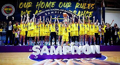 Kadınlar Basketbol Süper Ligi'nde şampiyon Fenerbahçe