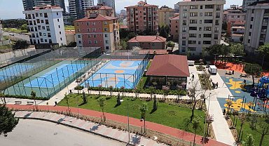Kartal'da Karlıktepe Mahallesi spor parkı hizmete açıldı
