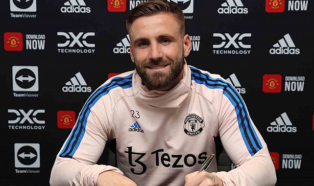 Manchester United, Luke Shaw'ın sözleşmesini 2027'ye kadar uzattı