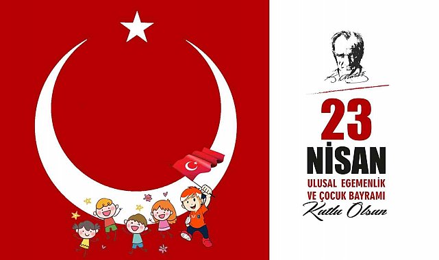 Spor camiasından 23 Nisan mesajları