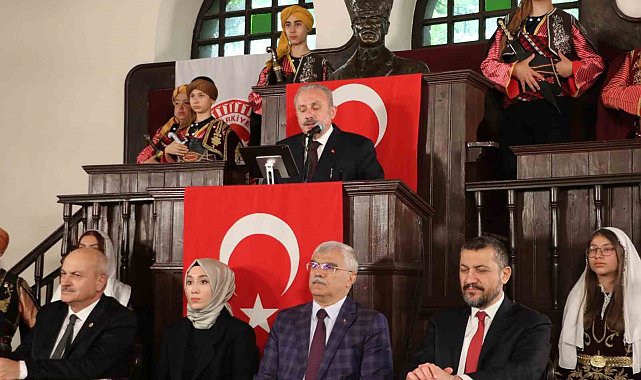 TBMM Başkanı Şentop: "Yeni dönemin Türkiye yüzyılı olması hususunda irademiz iddiamız ve ısrarımız tamdır"