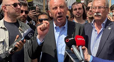 13. Cumhurbaşkanı Adayı Muharrem İnce, CHP'lilere çağrıda bulundu