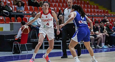 A Milli Kadın Basketbol Takımı, Yunanistan'ı 90-75 mağlup etti